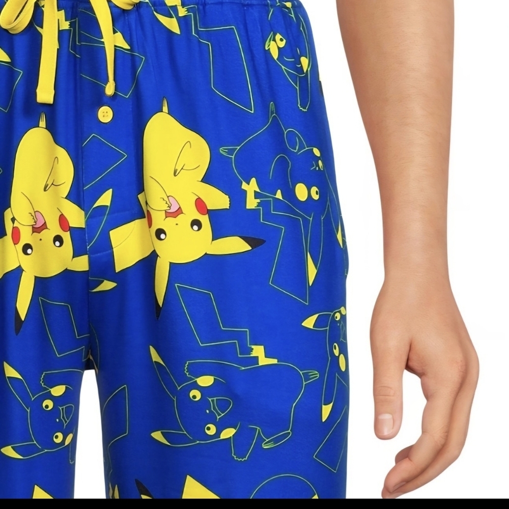 POKEMON Sleep Pants ~ Functional Pocket ~ Drawstring & Super Soft BNWT - Picture 3 of 3